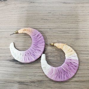 Ombre Hoop Earrings